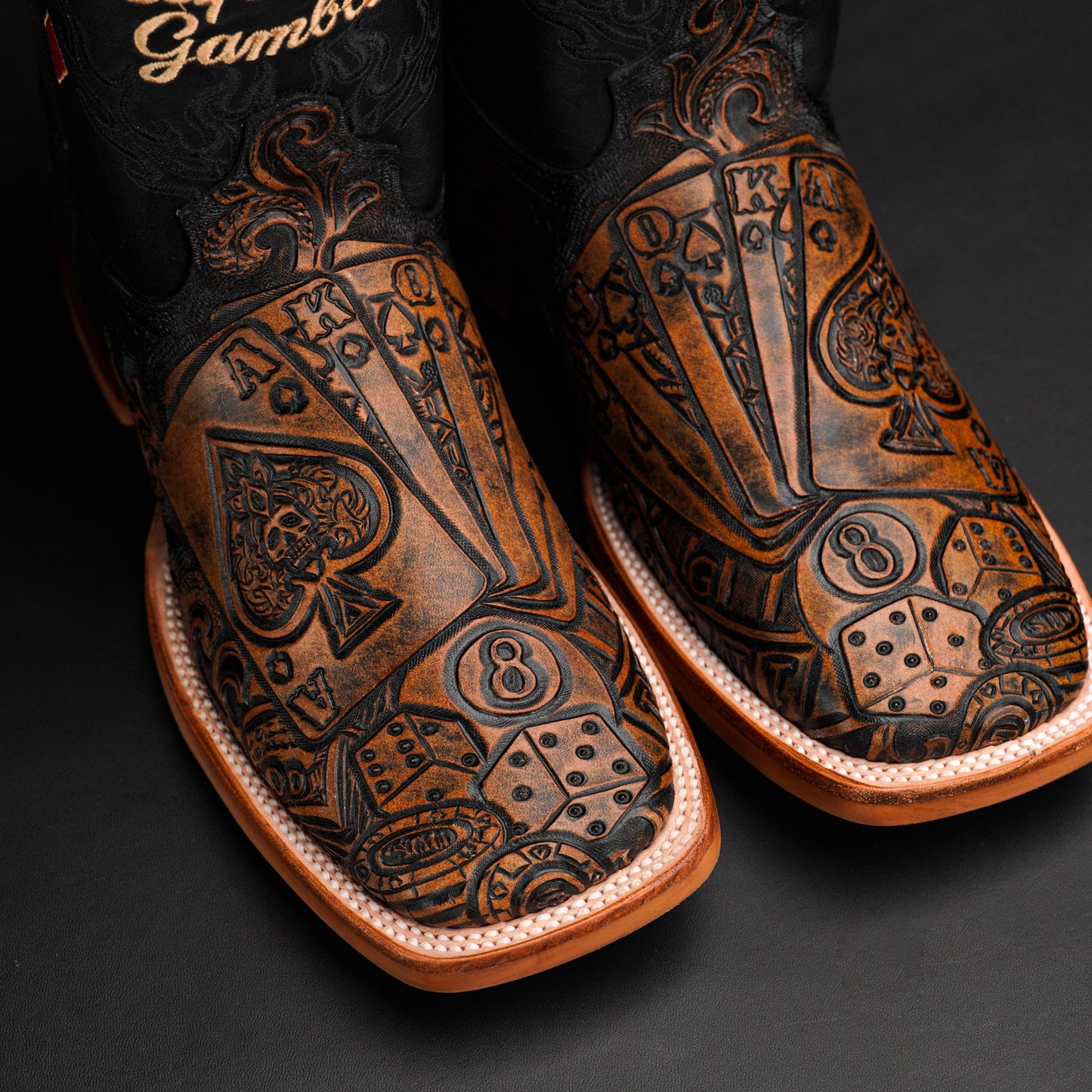 “The Gambler” Boots – Square Toe