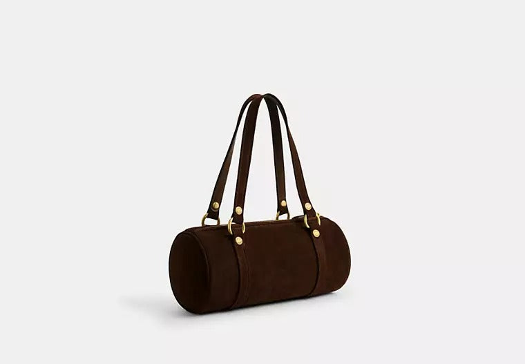 Kisslock Barrel Bag