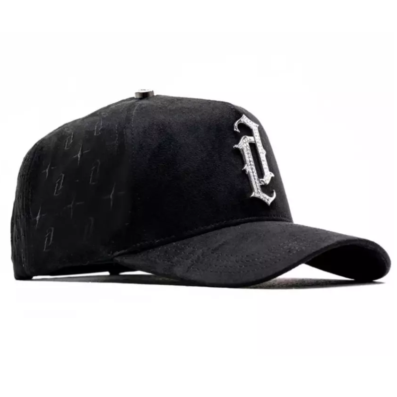 Black Hip Hop Bling Sun Cap