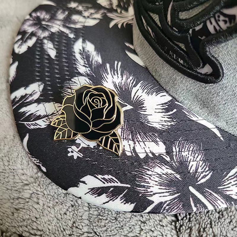 Black Rose Clip