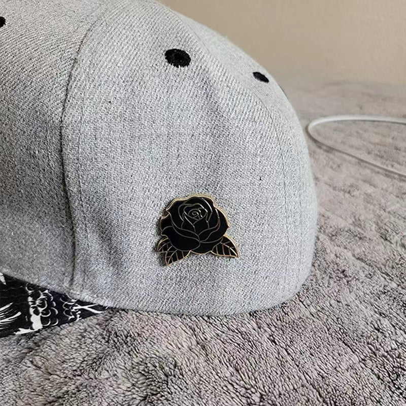 Black Rose Clip