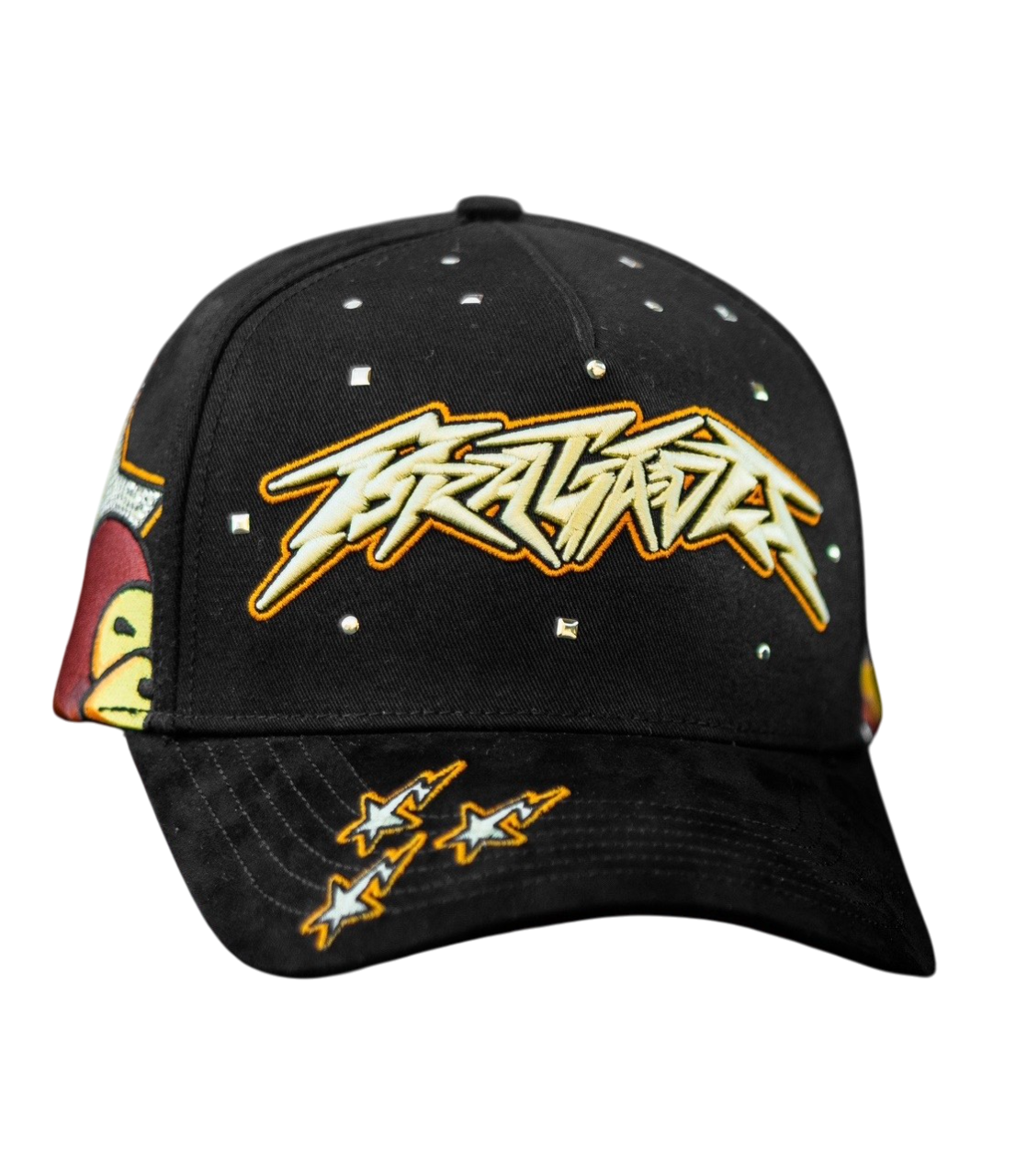 Rhinestone Golden Starry Sky