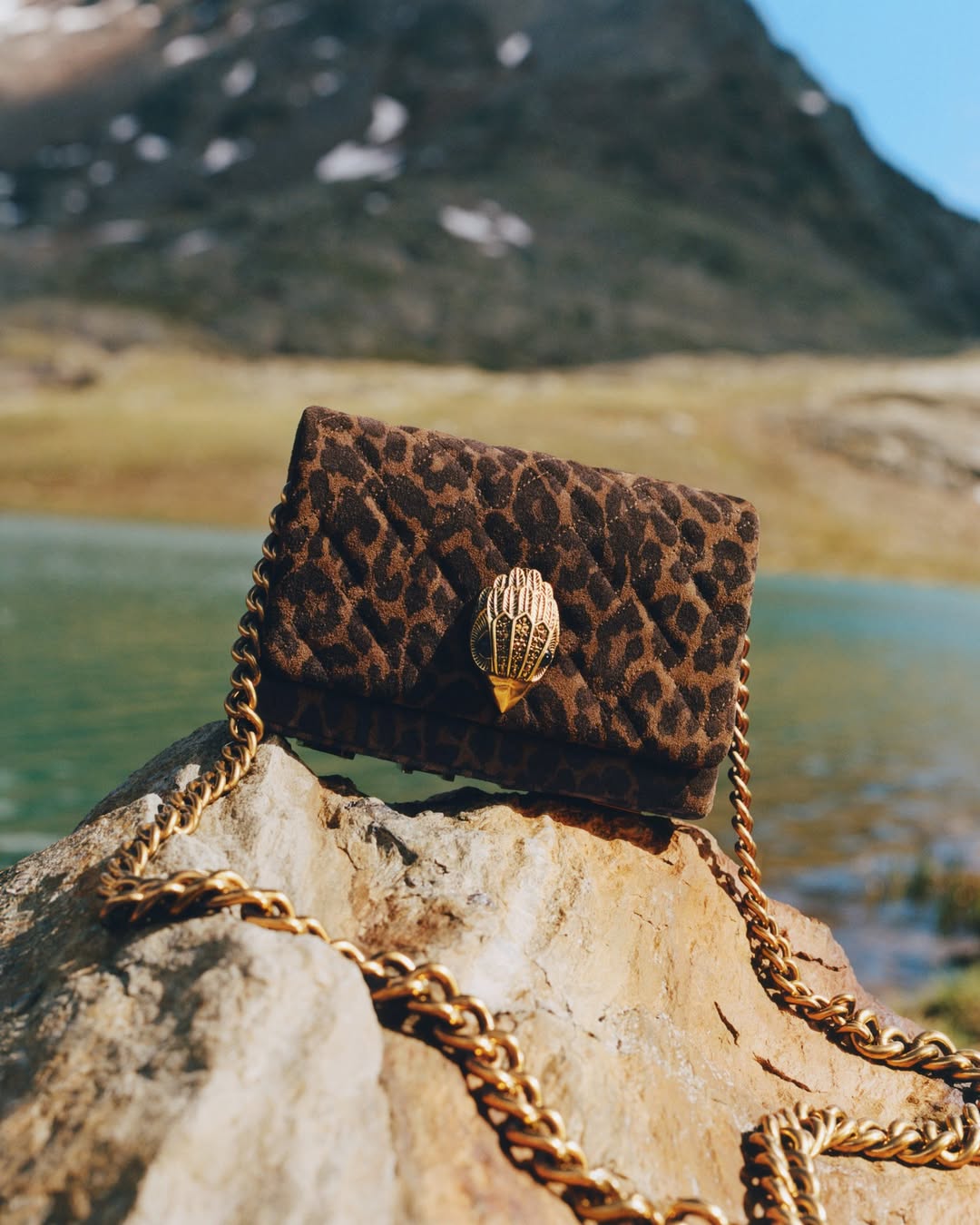 Leopard Print Cross Body Bag
