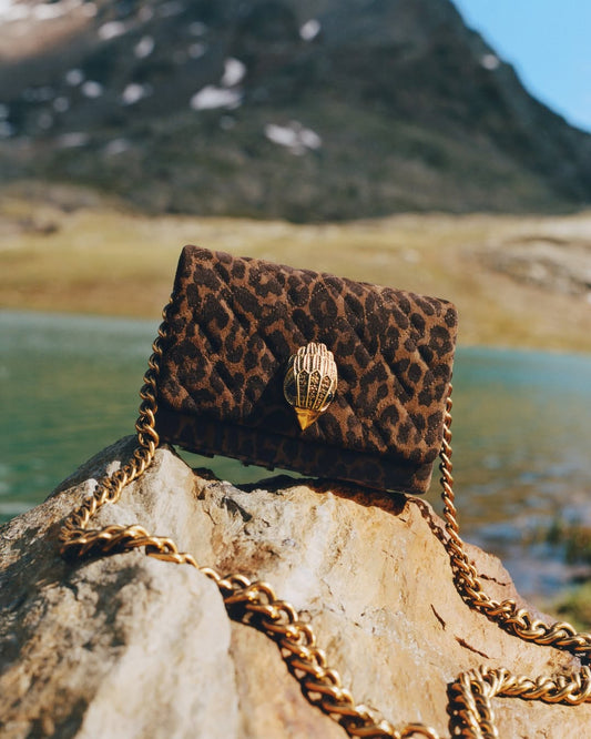 Leopard Print Cross Body Bag