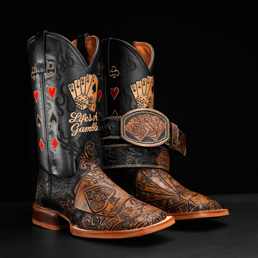 “The Gambler” Boots – Square Toe