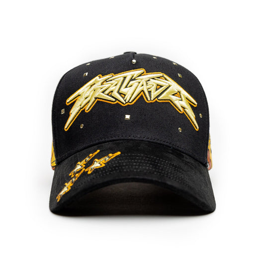 Rhinestone Golden Starry Sky